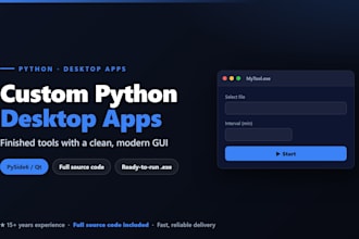 build a custom python desktop app with a modern gui pyside6 qt