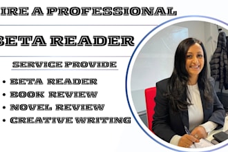 review your fiction manuscript with actionable feedback