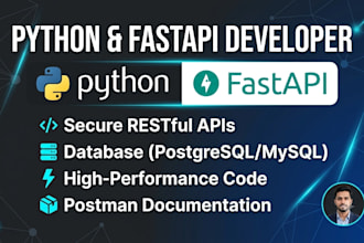 create a rest API design in python