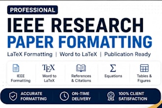 professionally format your ieee research paper in latex
