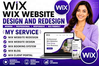 wix booking website wix website redesign business website wix ciient portal cms