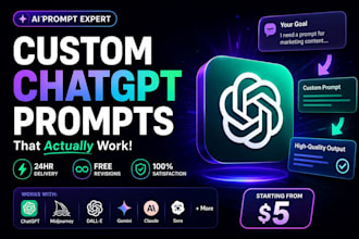 write custom ai prompts for chatgpt, all ai tools