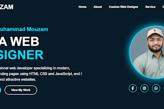 create a professional web designs