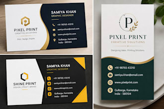 do design a modern and professional business card