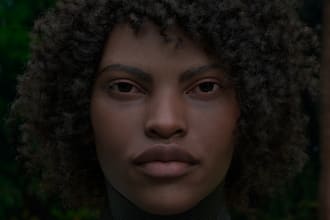 clean gaussian splat character scans for games and xr