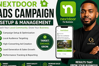 manage nextdoor ads campaign for your business