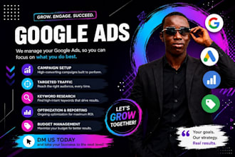 setup and manage google ads, adwords and ppc campaign
