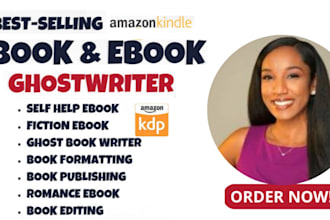 do amazon KDP book formatting and professional ebook layout design