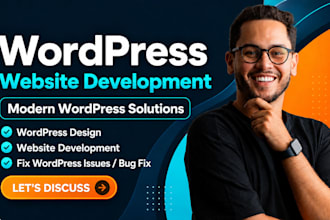 design, redesign wordpress website with elementor or elementor pro