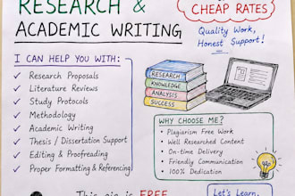 help to write your academic research