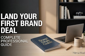 send you a professional guide to land brand deals and grow on social media