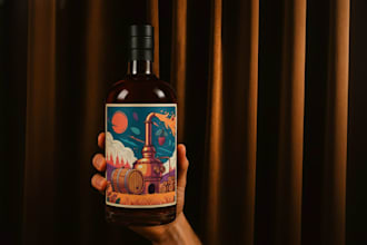 fix your tapered label artwork and prepare color variations