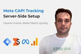 set up meta pixel capi and server side tracking with GTM