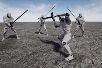 do custom combat system in game development, multiplayer game scripting ability