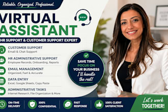 be your HR virtual assistant and customer support