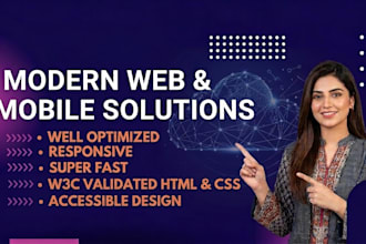 build a modern responsive frontend website using html css bootstrap