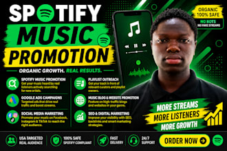 do organic spotify promotion music promotion with social marketing