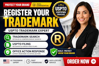 do uspto trademark registration, search and office action response