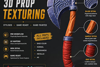 create stylized pbr textures