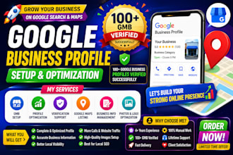 create google business profile with local SEO setup