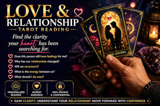 provide a love and relationship tarot reading