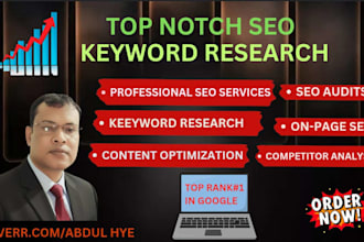do low competitive SEO keyword research and action plan