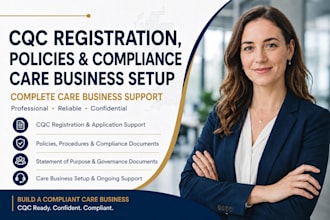 do cqc registration, policies, compliance and care business setup