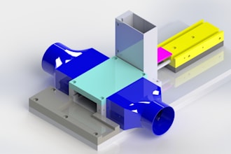 design costum manufacture jig and fixtures in solidworks