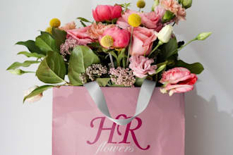 design a modern custom bag design for tote bag, shopping bag and brand packaging