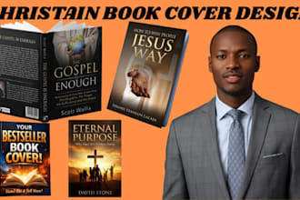 design a christain book cover design,modern book and religious book cover design