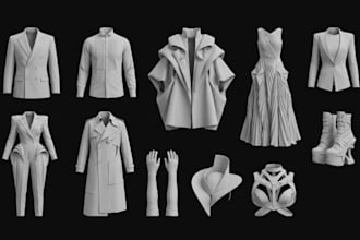 create 3d second life realistic garment clothing in kclo 3d marvelous designer