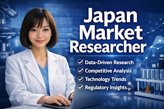 be your japan market researcher