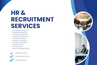 handle your HR and recruitment tasks