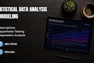 do statistical data analysis and modeling in spss and rstudio