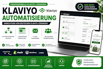 einrichtung von deutschen klaviyo automatisierungsablaufen landingpage email