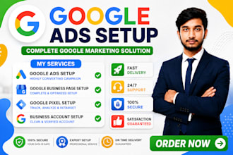 setup google ads campaign professionally