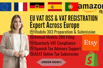 file your spain vat, iva return, modelo 303, 390 and submit iva tax returns