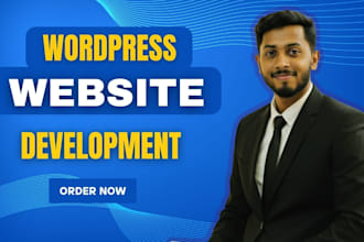 design wordpress website for small business, cleaning, construction and roofing