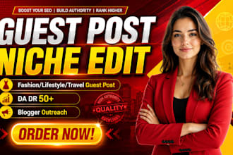 publish fashion lifestyle guest posts on high authority  websites