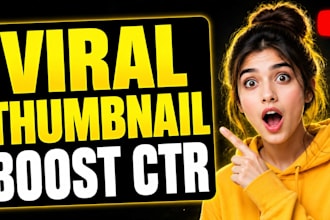 design viral youtube thumbnails that click