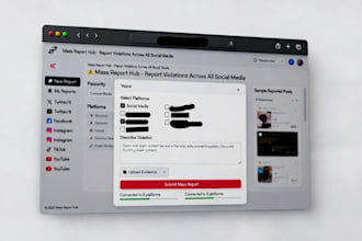 remove copyright takedown harassing mass reports facebook tiktok instagram dmca