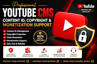 do professional youtube cms content id and copyright monetization support