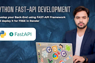 build a scalable backend API using django, drf and fastapi