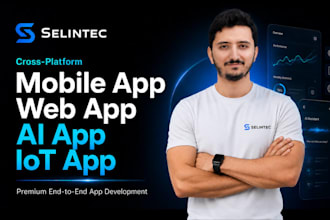 do mobile web app website development flutter react native ai iot app developer