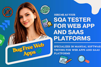 do manual qa testing for web apps and saas platforms