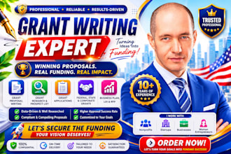 grant research, creative grant proposals, grant writing, 501c3, non profits