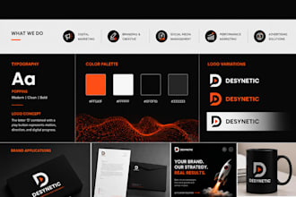 brand identity design and logo design