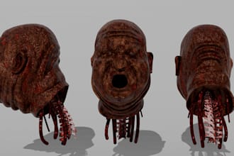 model character and creature game ready