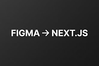 convert figma to nextjs or framer website pixel perfect