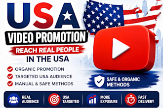 do youtube video promotion in USA